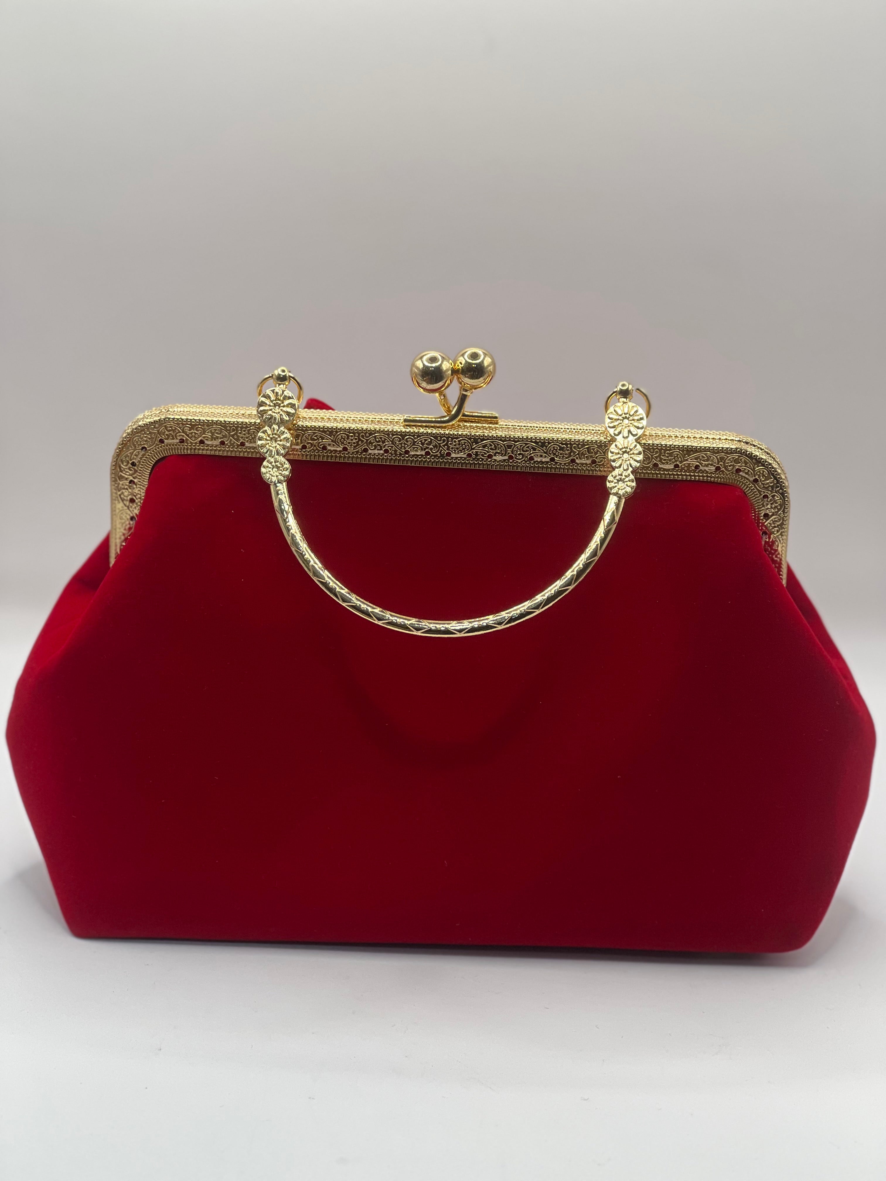 Sac caftan rouge